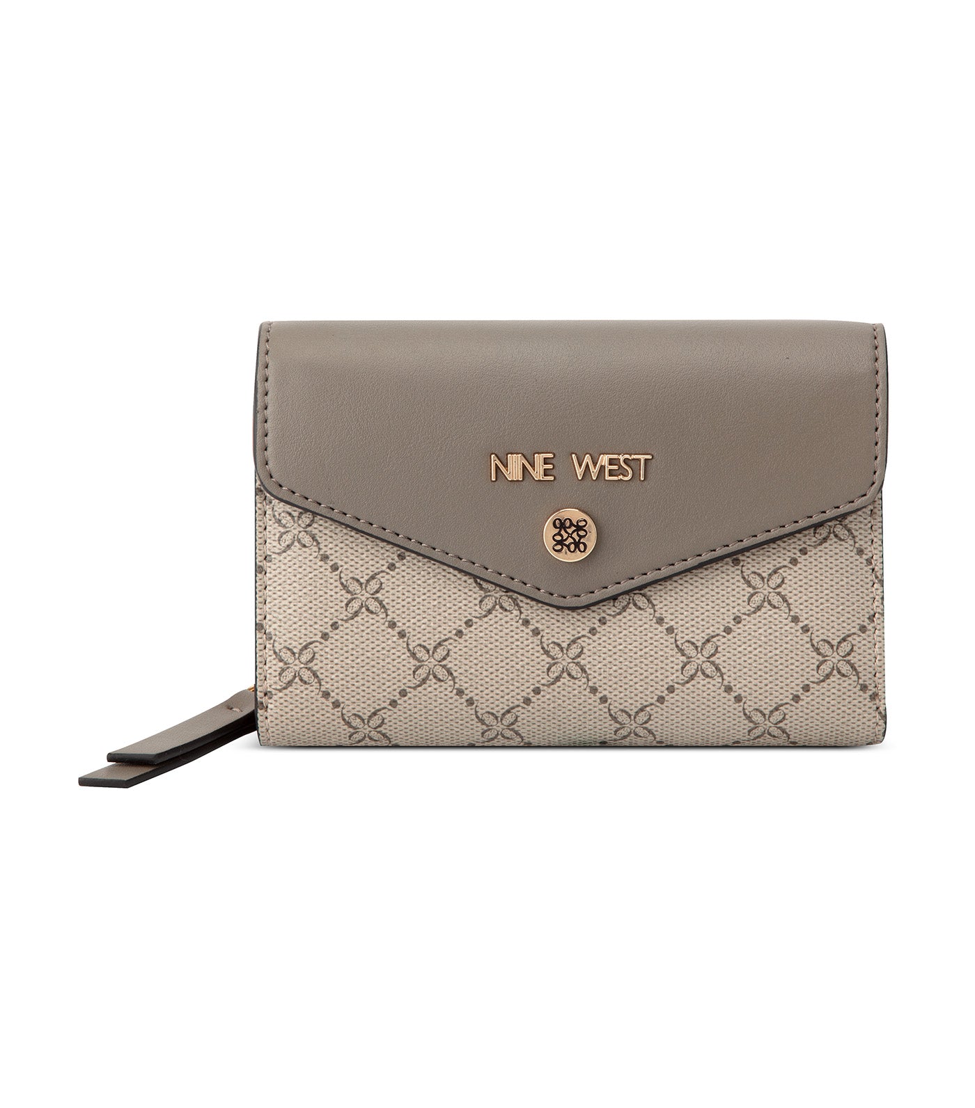 Caireann SLG French Wallet Beige Lgo/Flint