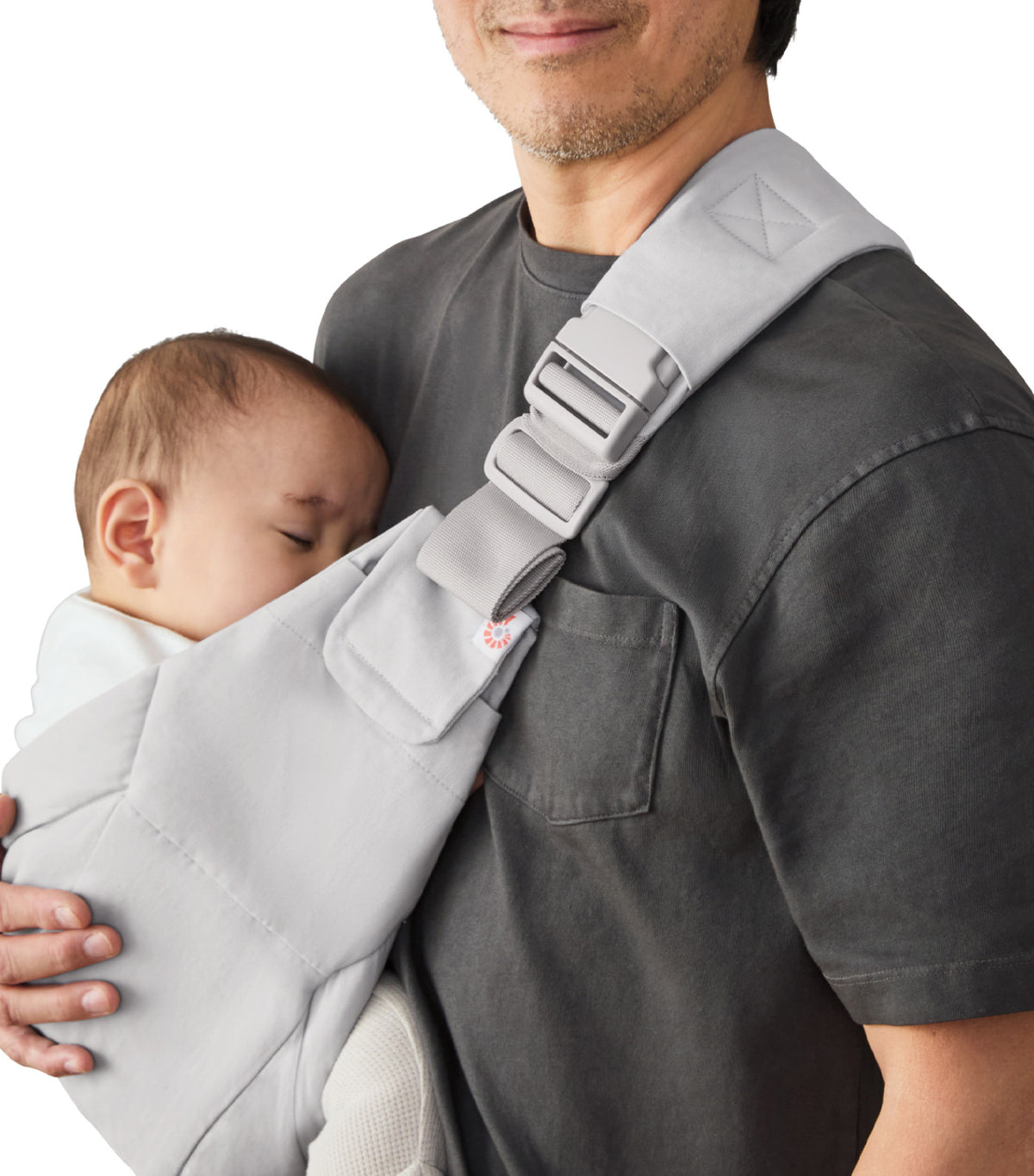 Upsie Sling Carrier Pearl Gray