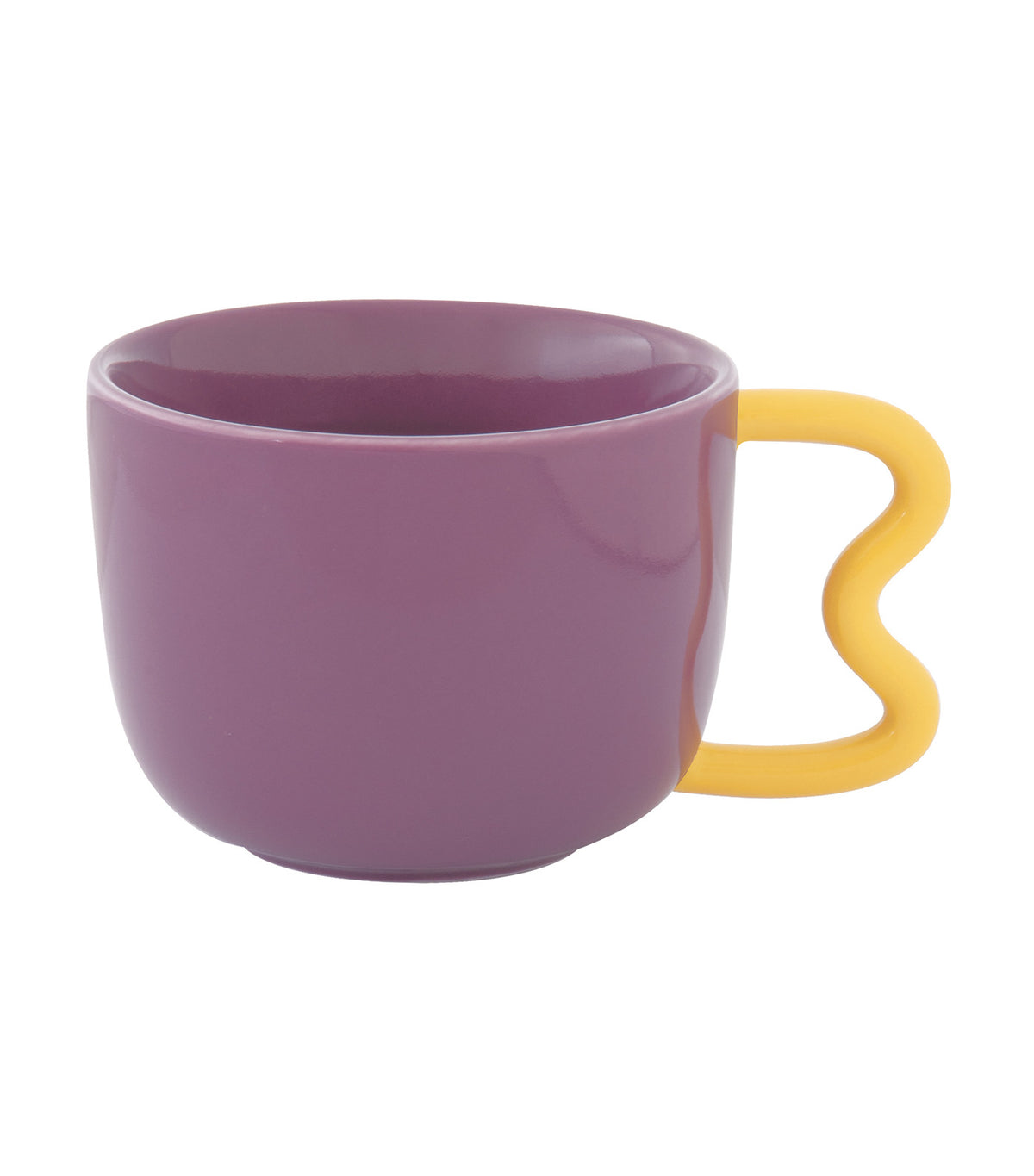 Creative Colored Porcelain Breakfast Cup Violet