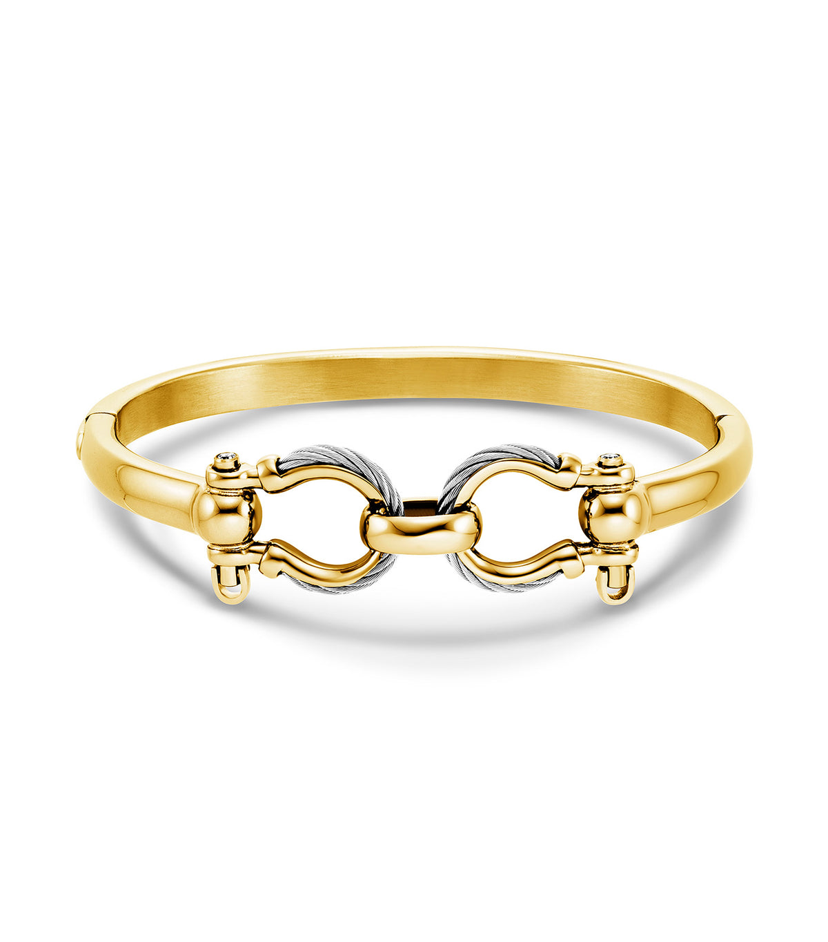 St. Tropez Mariner Bangle Yellow Gold PVD