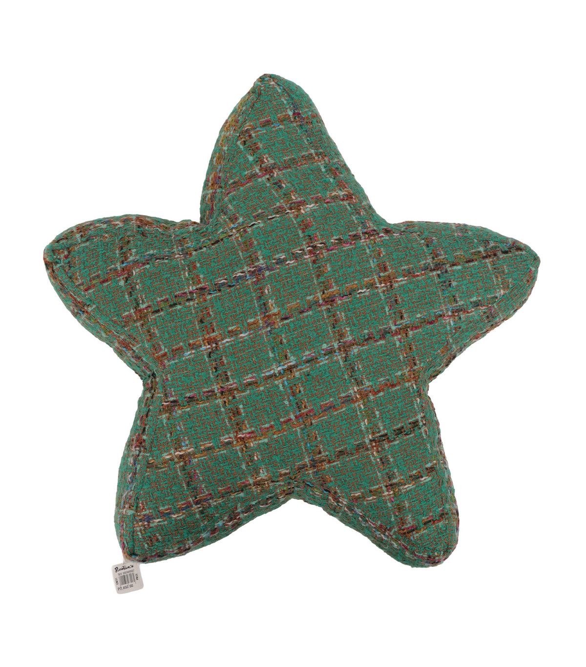 18in Star Pillow Green