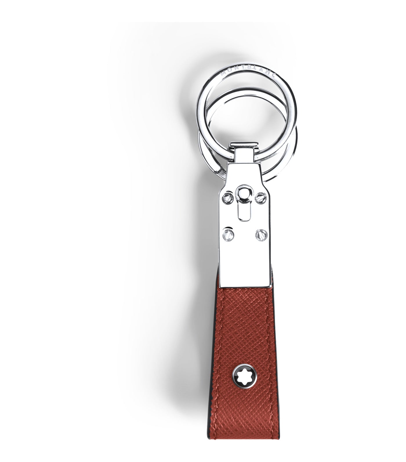 Loop Key Holder in Sartorial Leather Red