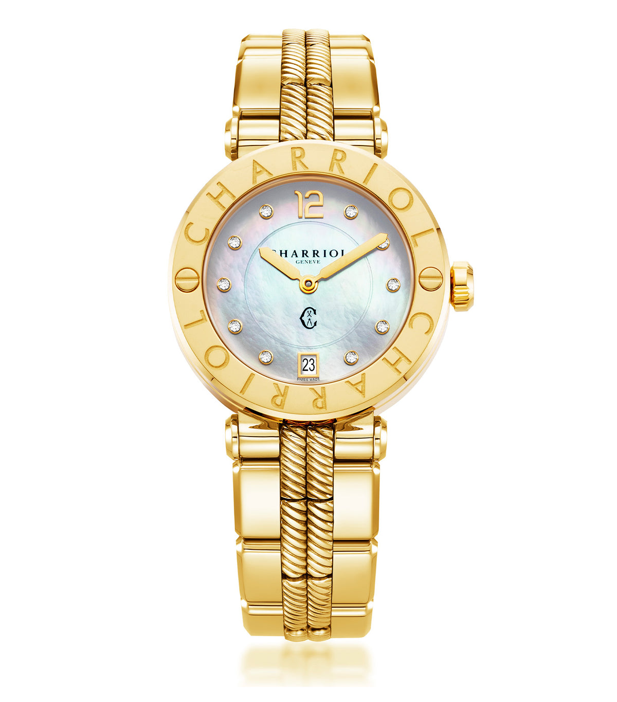 Nav Cruise 36mm Yellow Gold