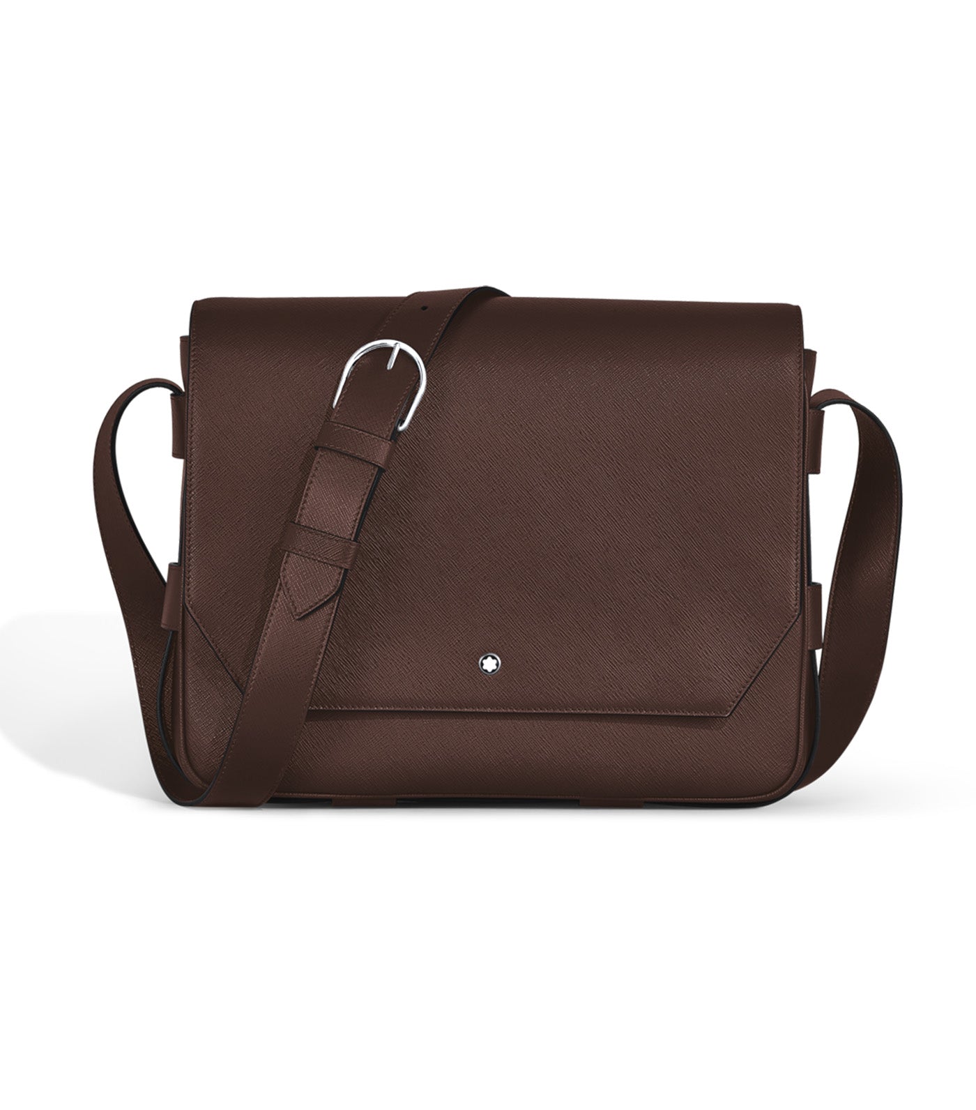 Belt Messenger Bag in Sartorial Leather Brown