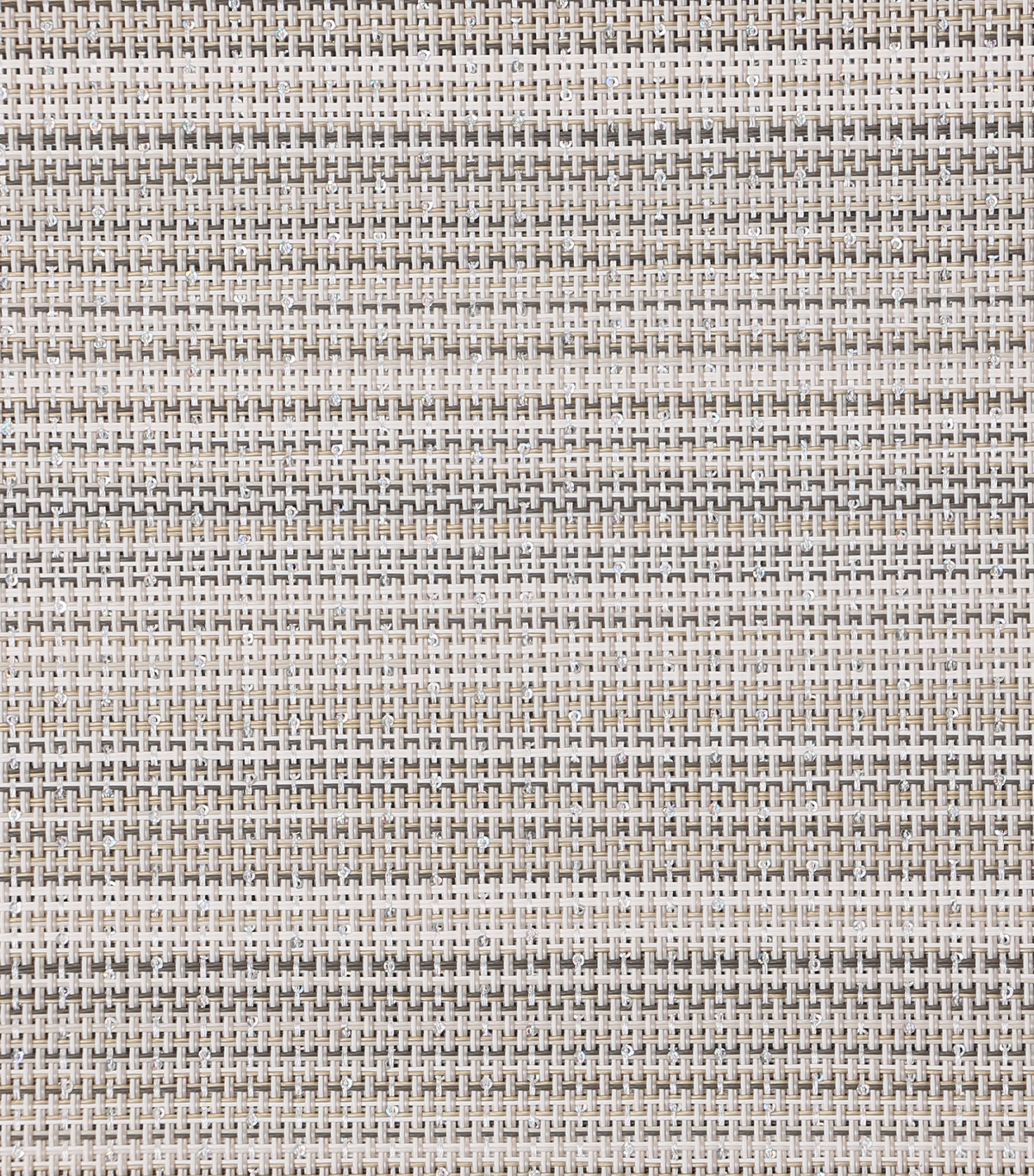 Sandford Woven Vinyl Placemat Set of 6 Ivory