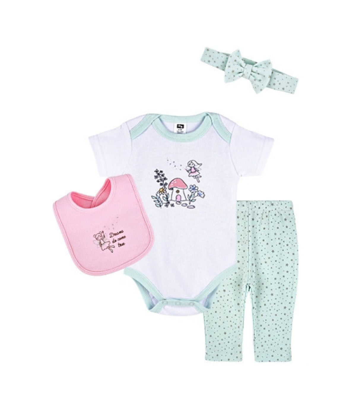 8pc Grow with Me Set Garden Fairies