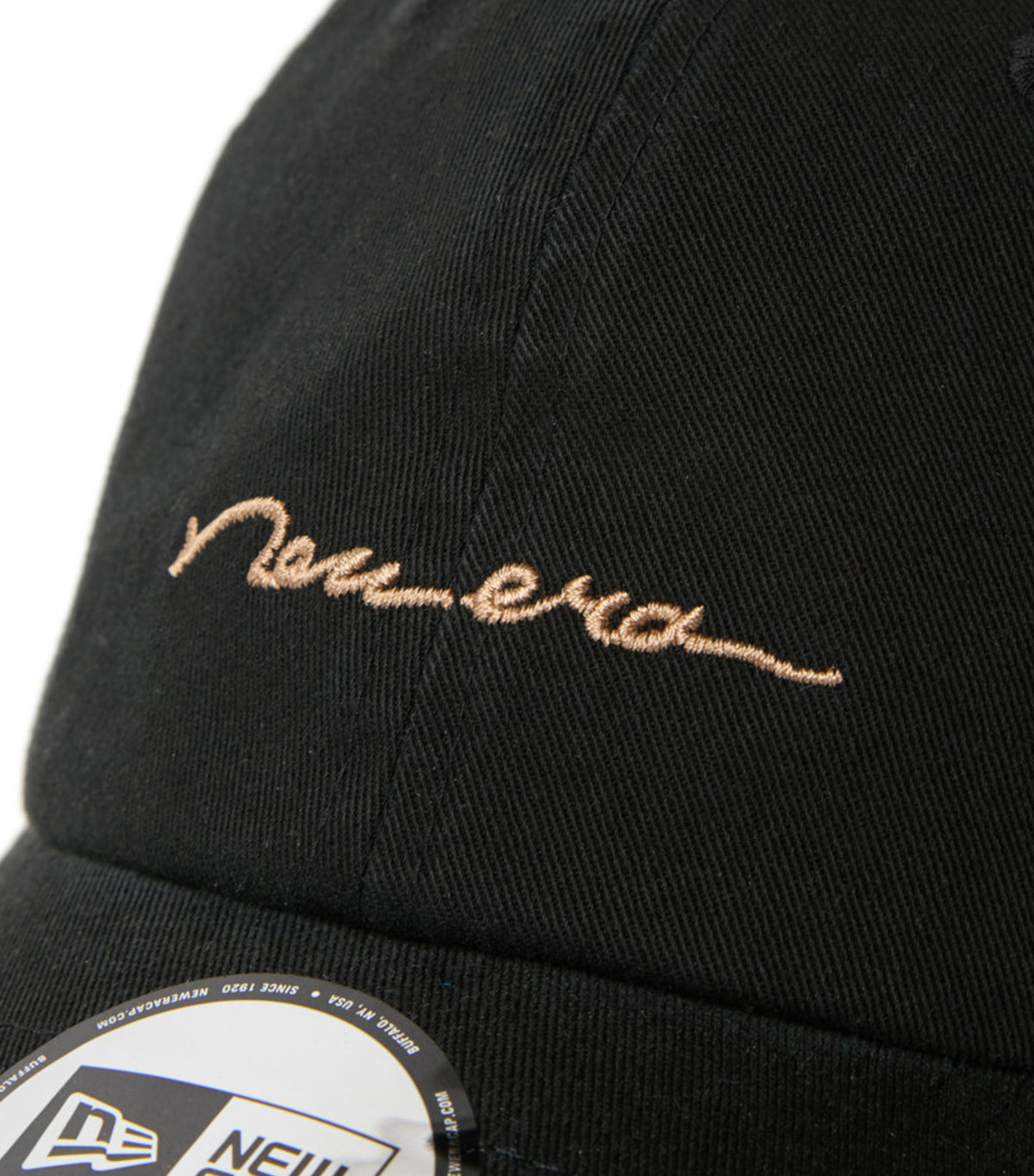 Handwritten Logo Casual Classic Cap Black