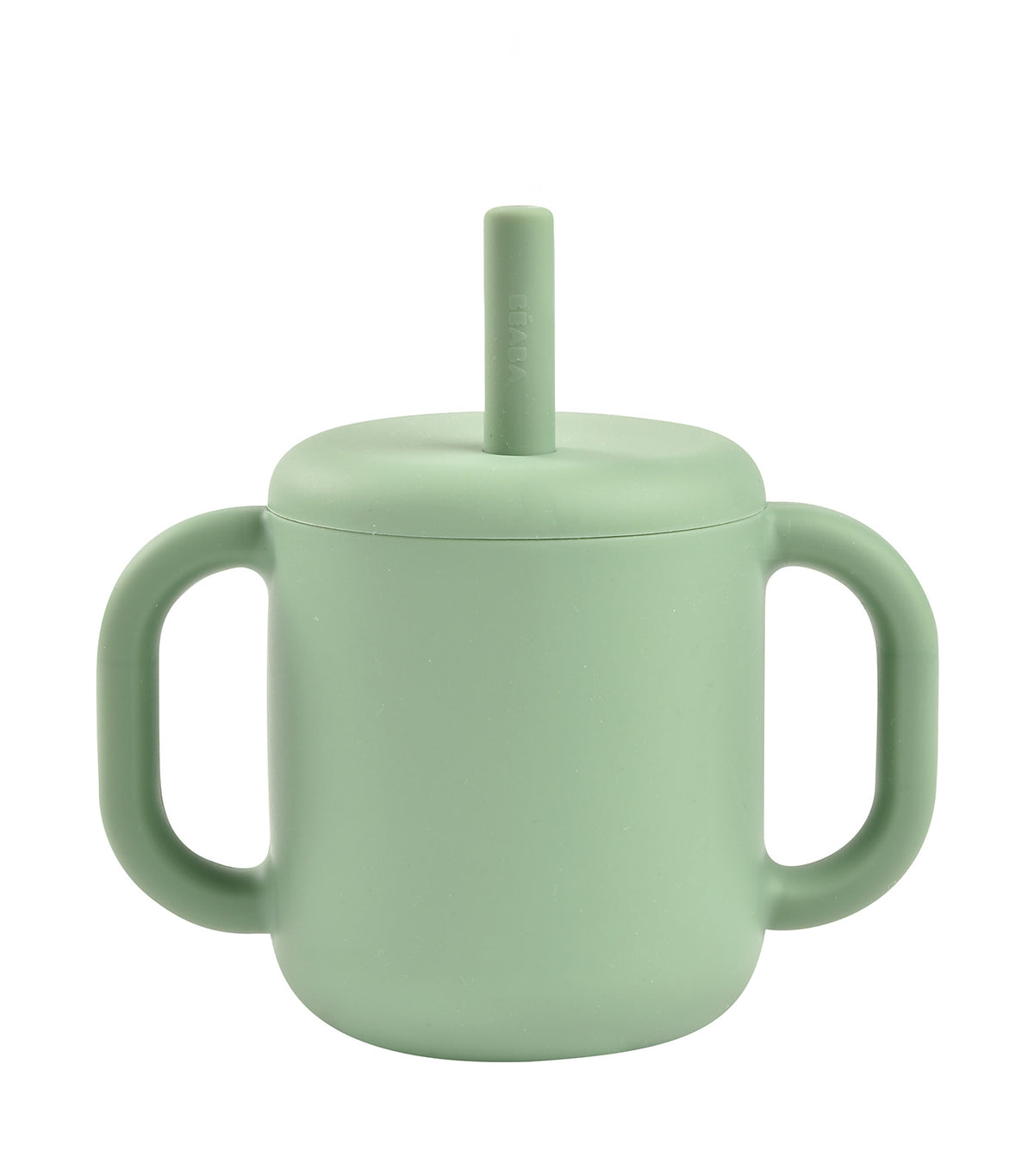 Silicone Straw Cup Sage Green