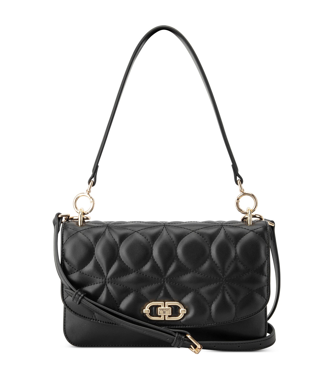 Kashton Convertible Shoulder Flap Black