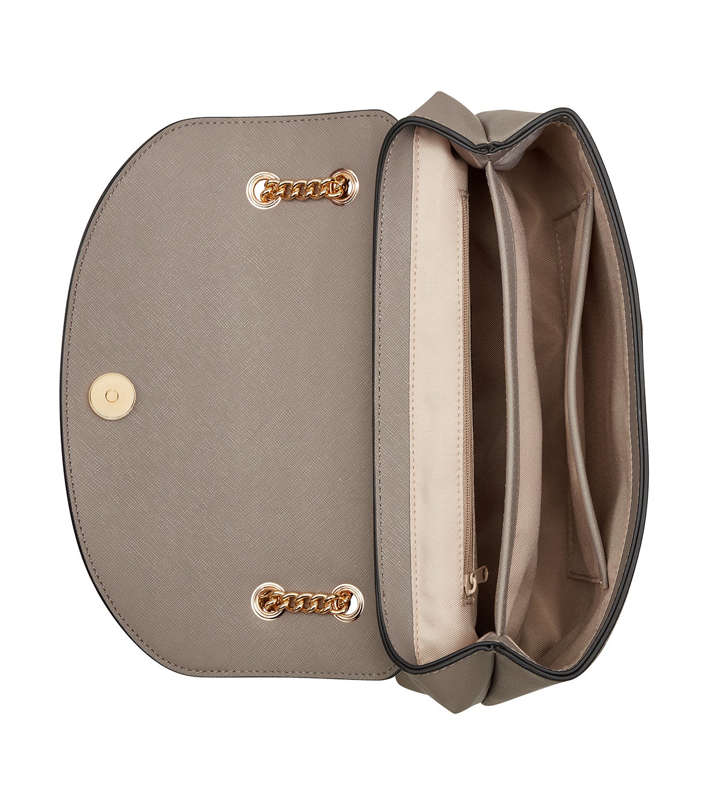 Darika Convertible Crossbody Flap Dark Mushroom