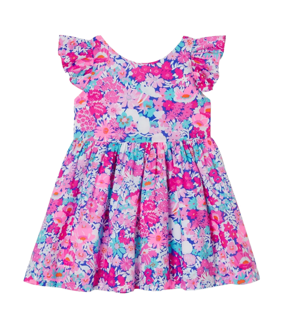 Camille Dress Bleu/Multi