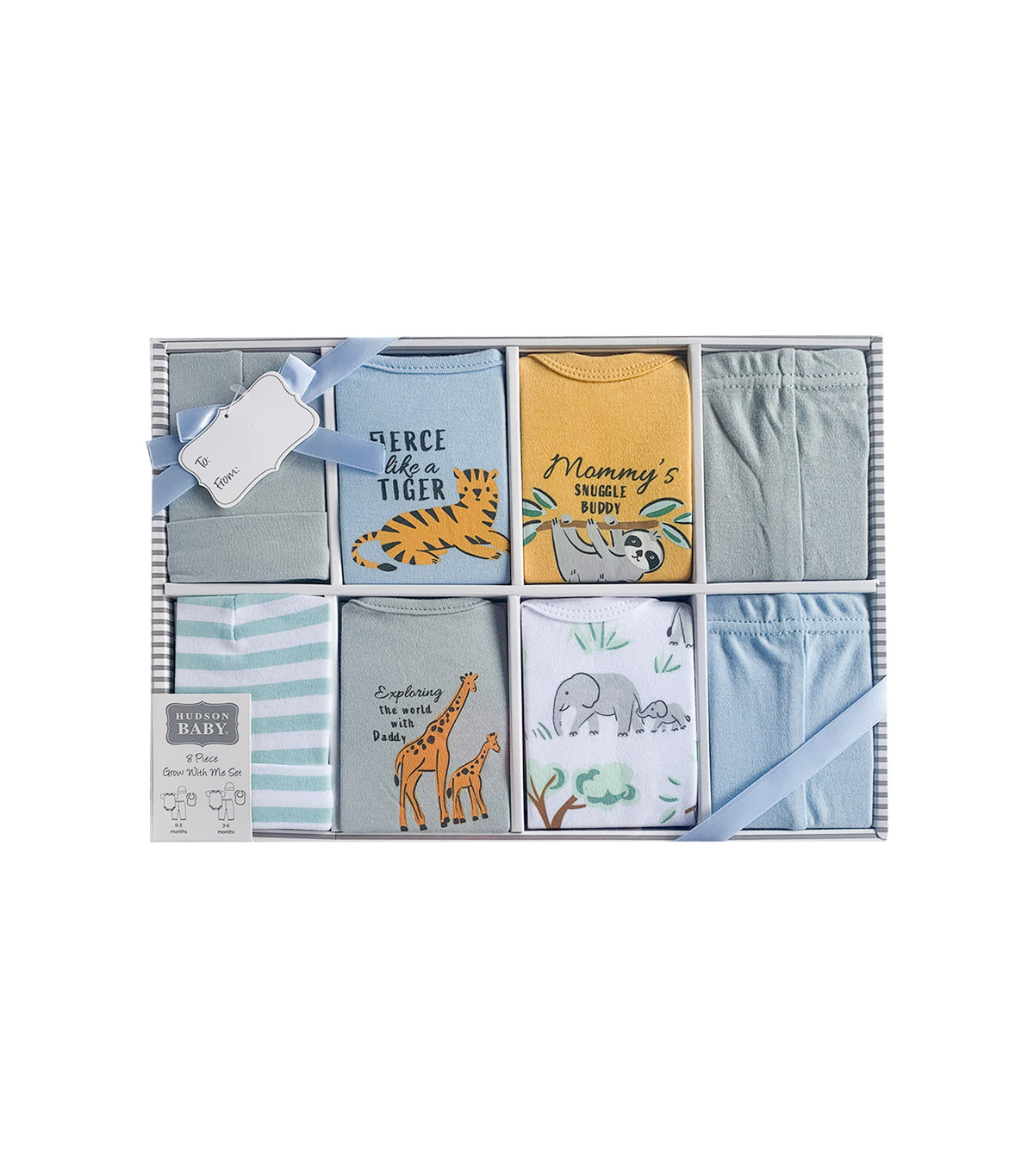 8pc Grow with Me Set Safari Friends