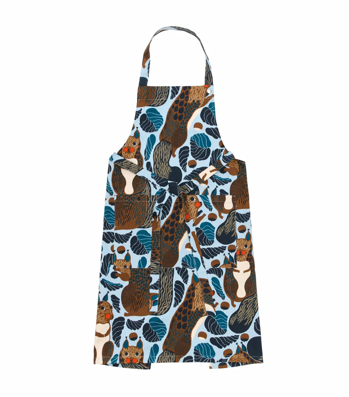 Pieni Kurre Apron Sky Blue/Multi