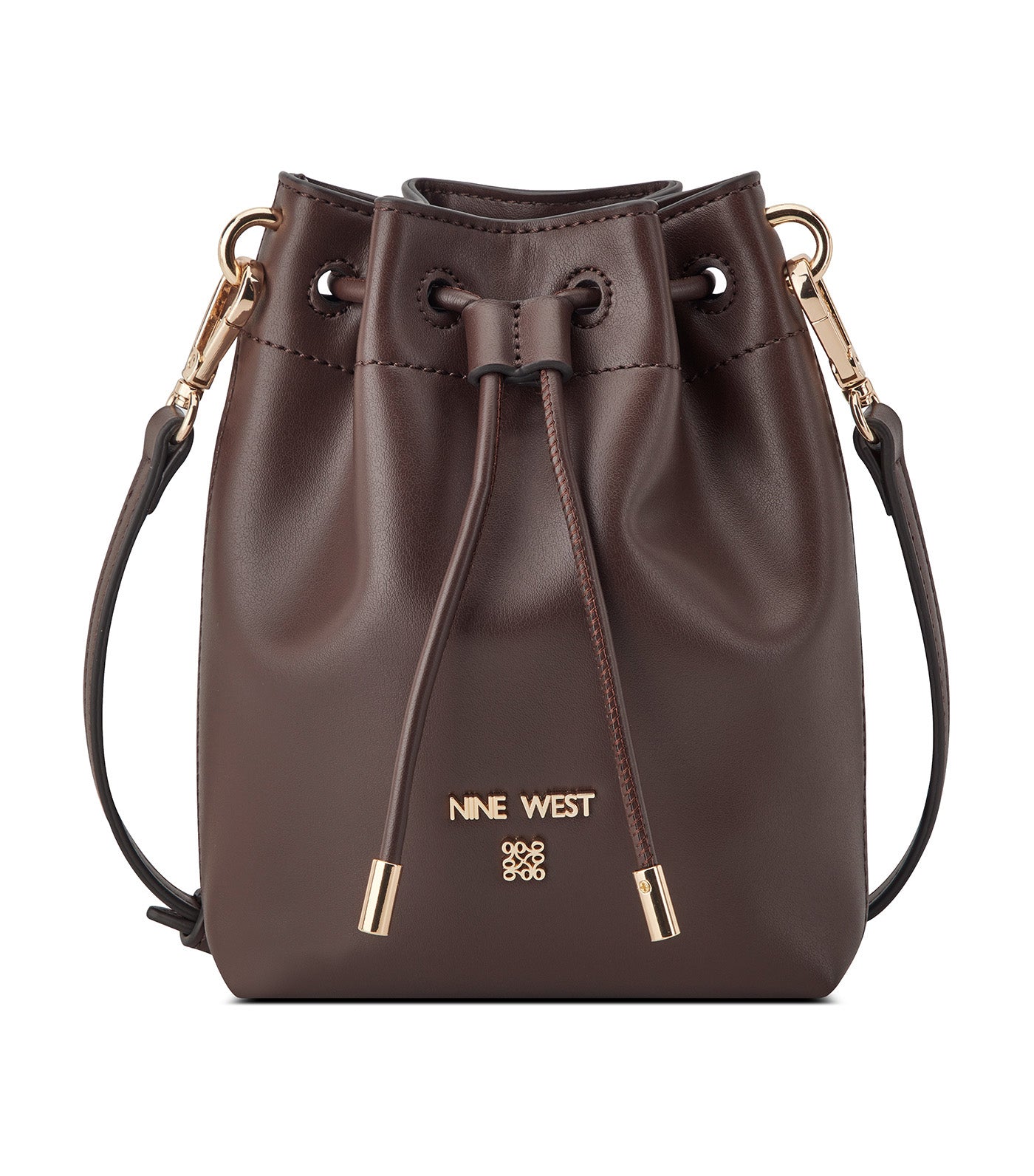 Cirilla Mini Drawstring Crossbody Raisin