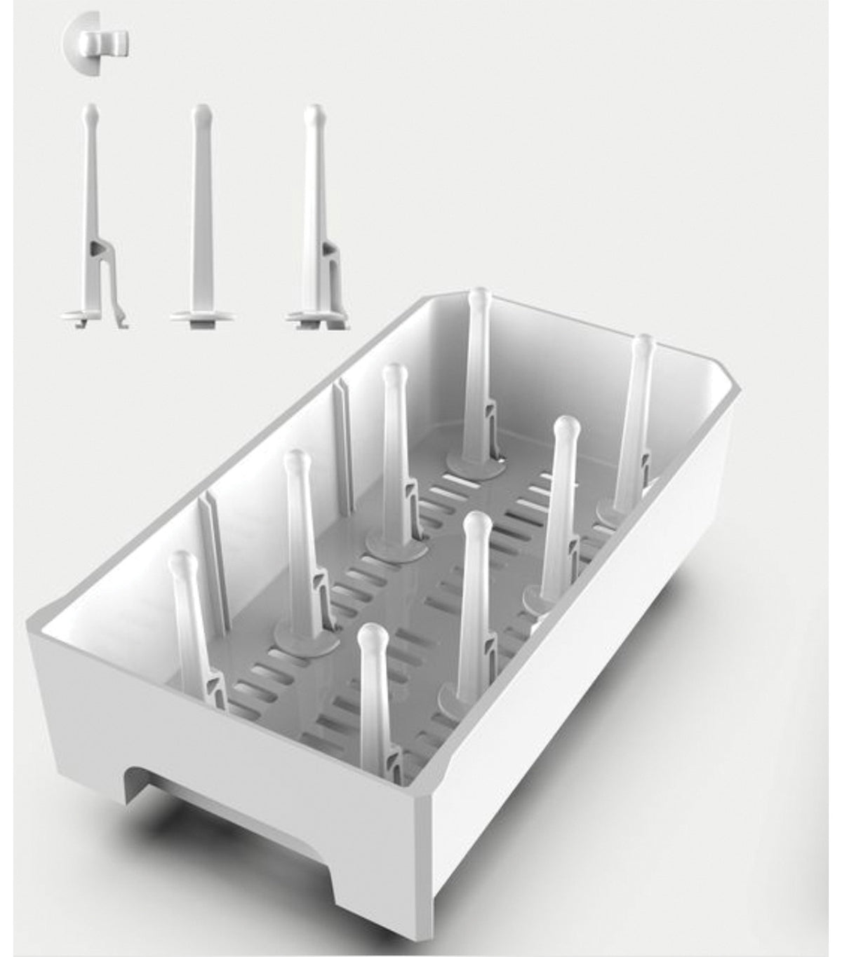 Covered Drying Rack and Organizer