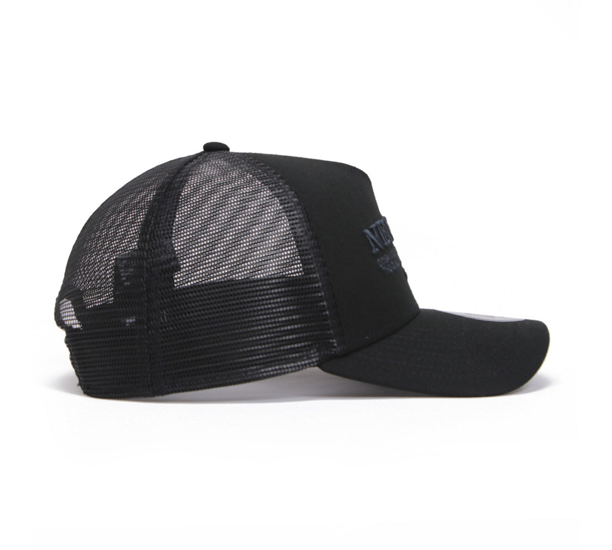 Wordmark Logo Duck Canvas 9FORTY A-Frame Trucker Adjustable Cap Black