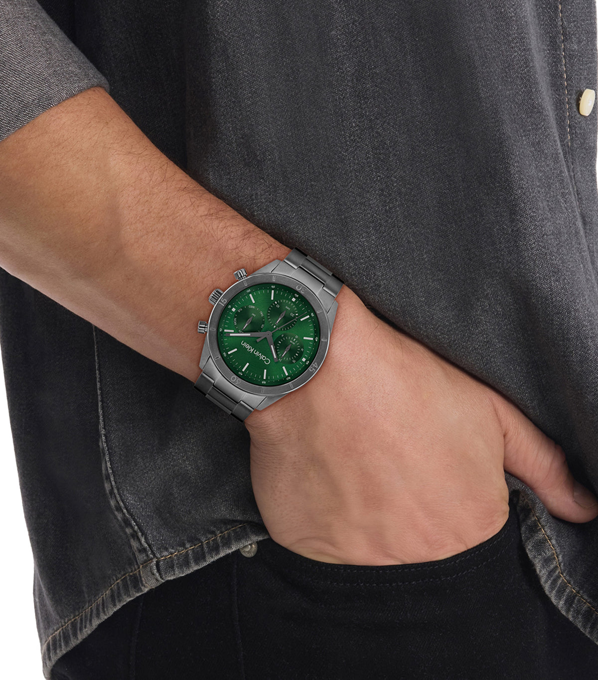 Performance 25200561 Steel Watch Gray