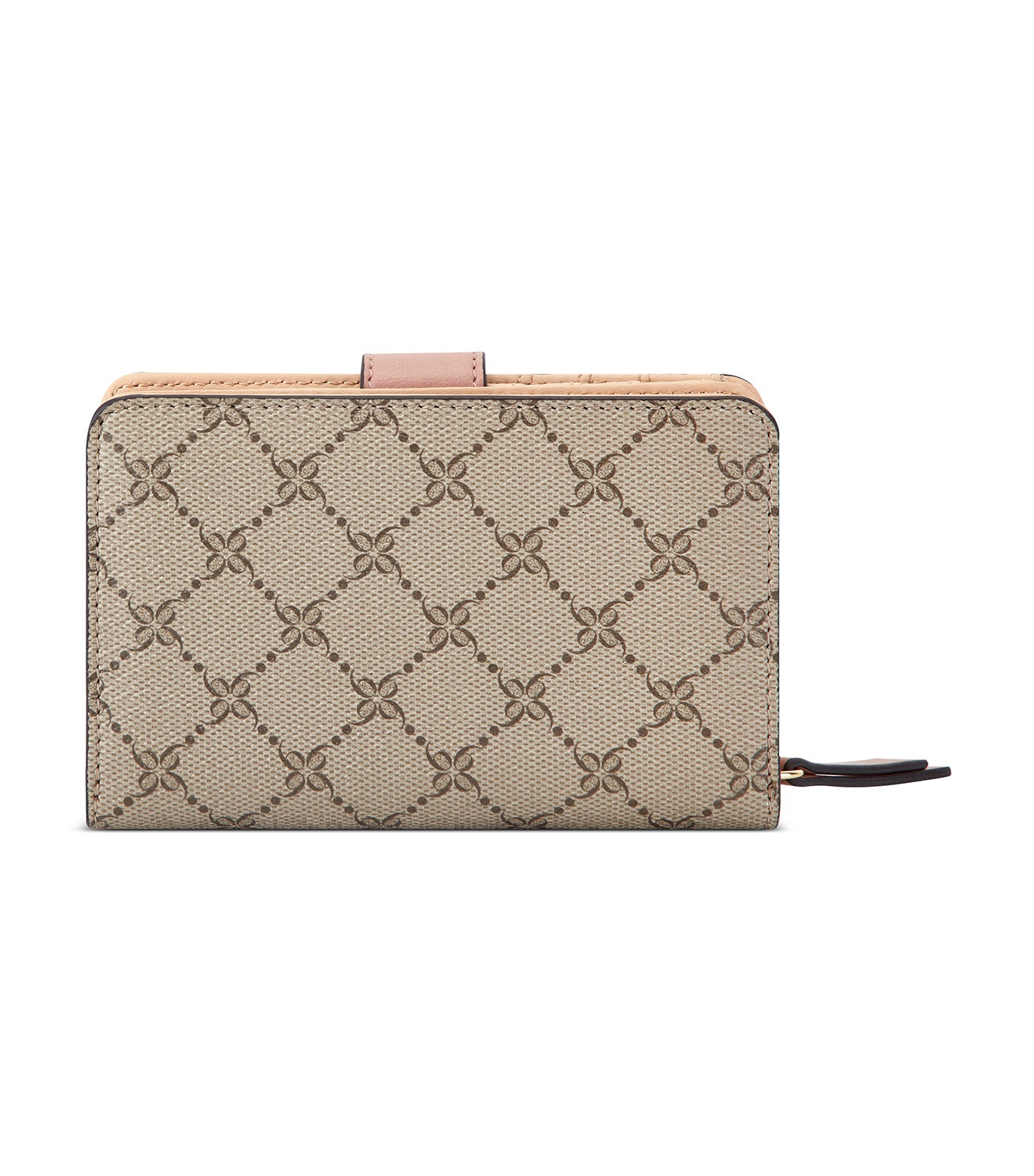Lockup 9 SLG French Wallet Beige Logo/Dusk