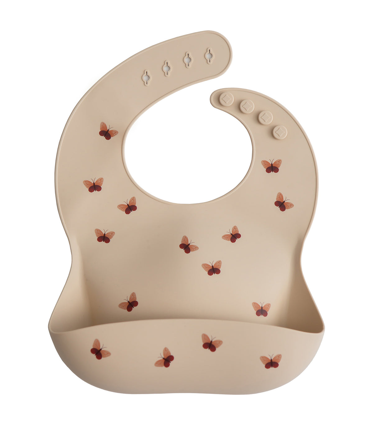 Silicone Bib Butterflies
