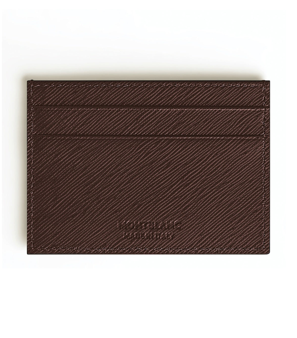Card Holder 5cc in Sartorial Leather Brown