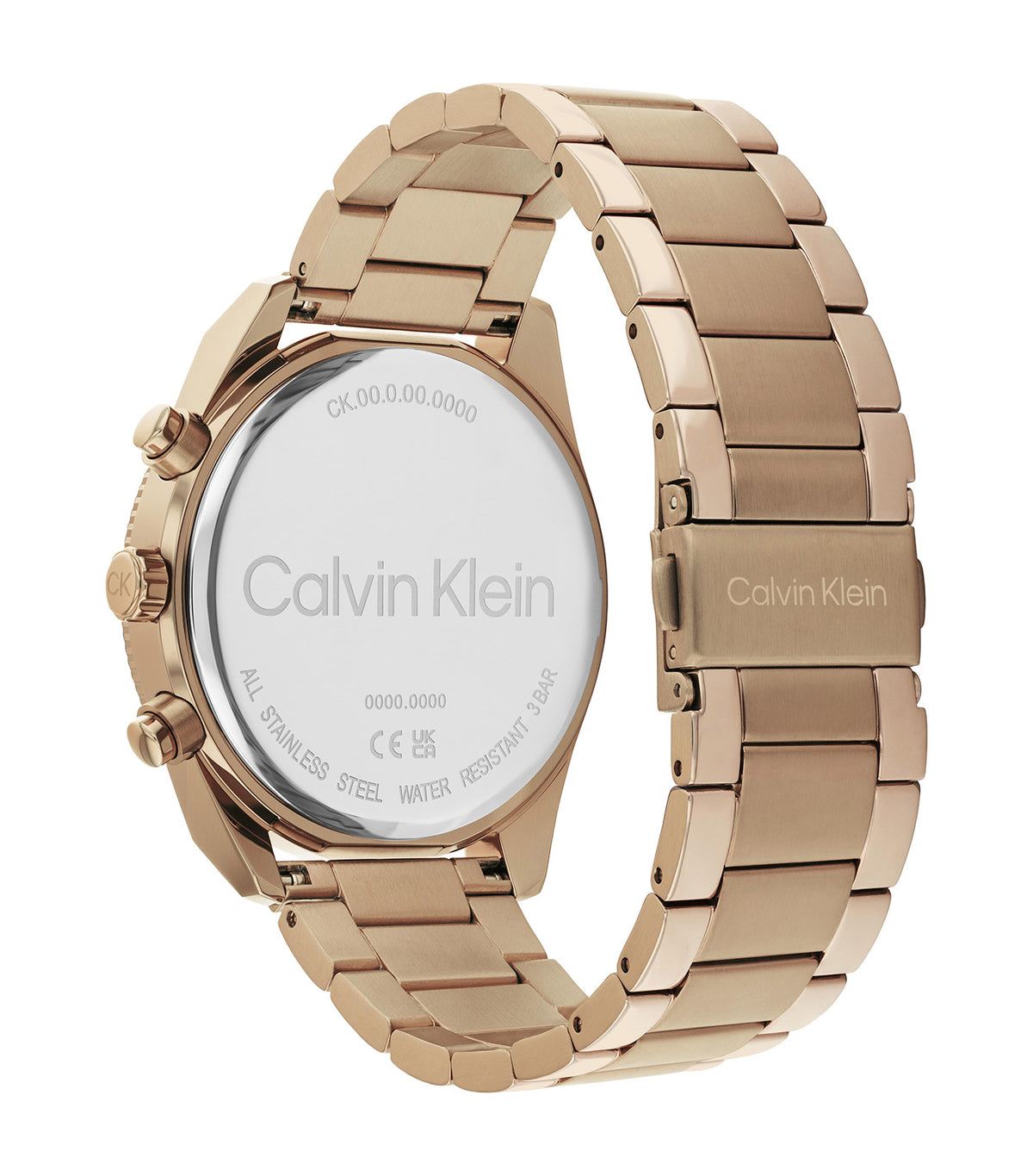 Impact 25200357 Steel Watch Rose Gold