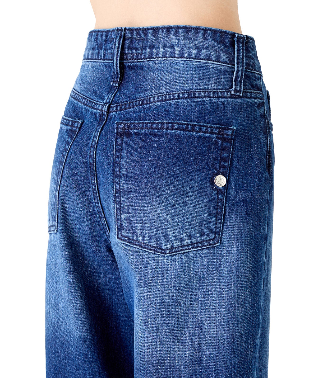 Arch Cropped Patriot Denim Blue