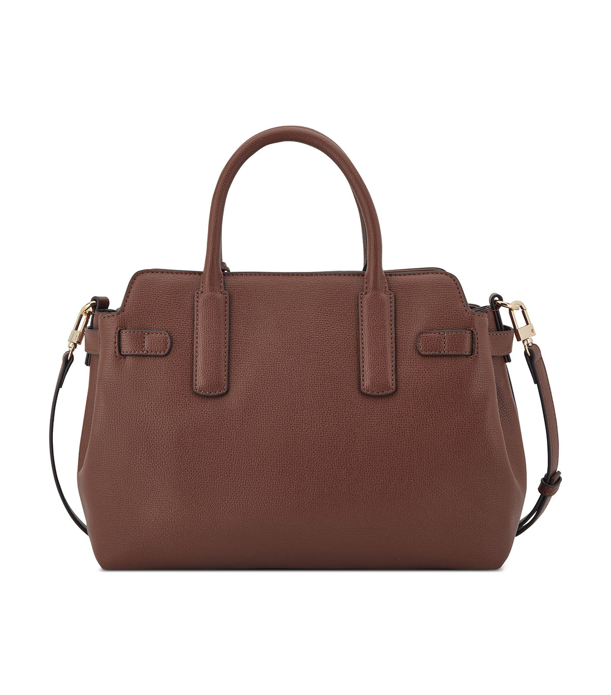 Lille 3 Comp Satchel Mahogany