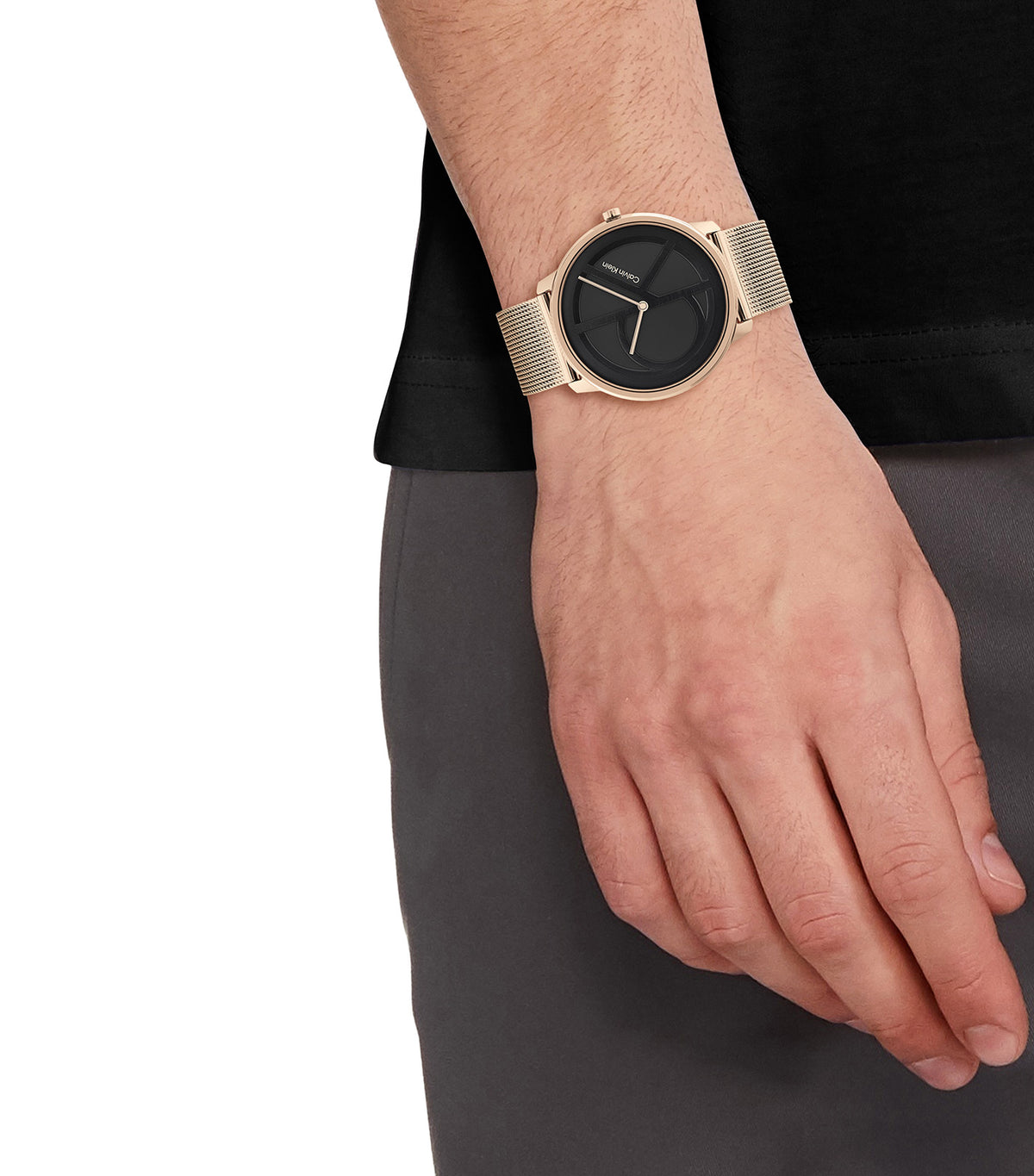 Iconic 25200029 Steel Watch Rose Gold