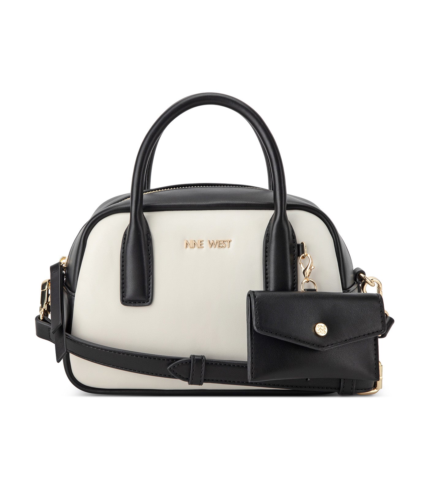 Becher Mini Satchel Milk / Black
