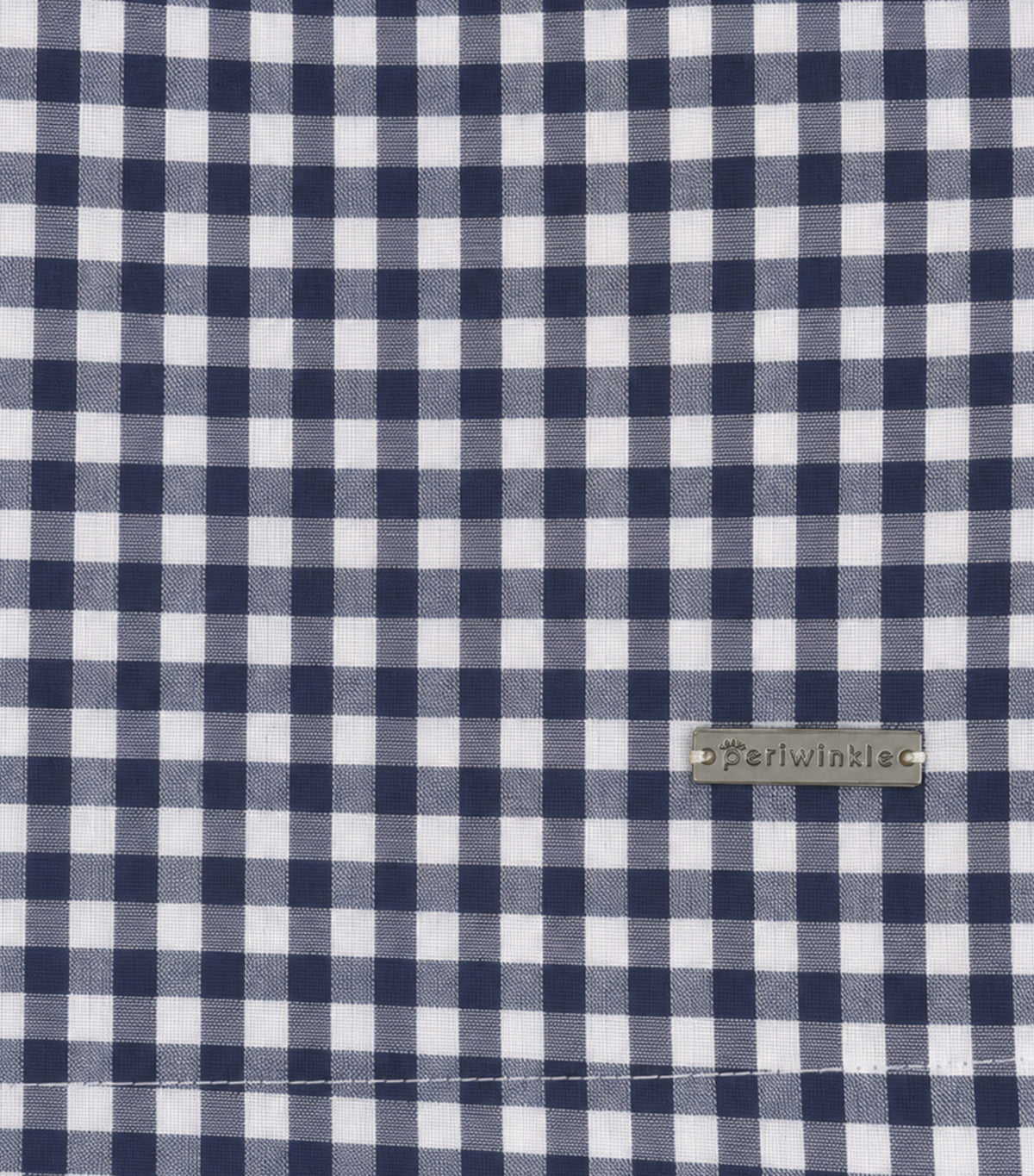 Mael Boys Checkered Button-Down Long Sleeves Navy