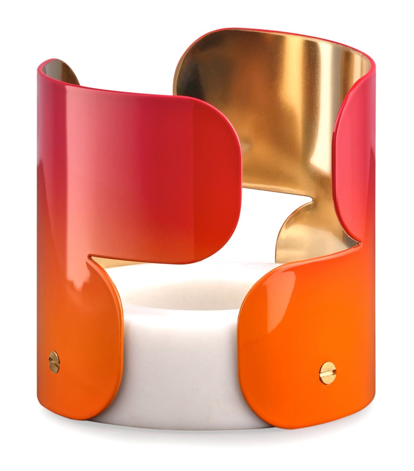 Stardust Candle Holder Orange