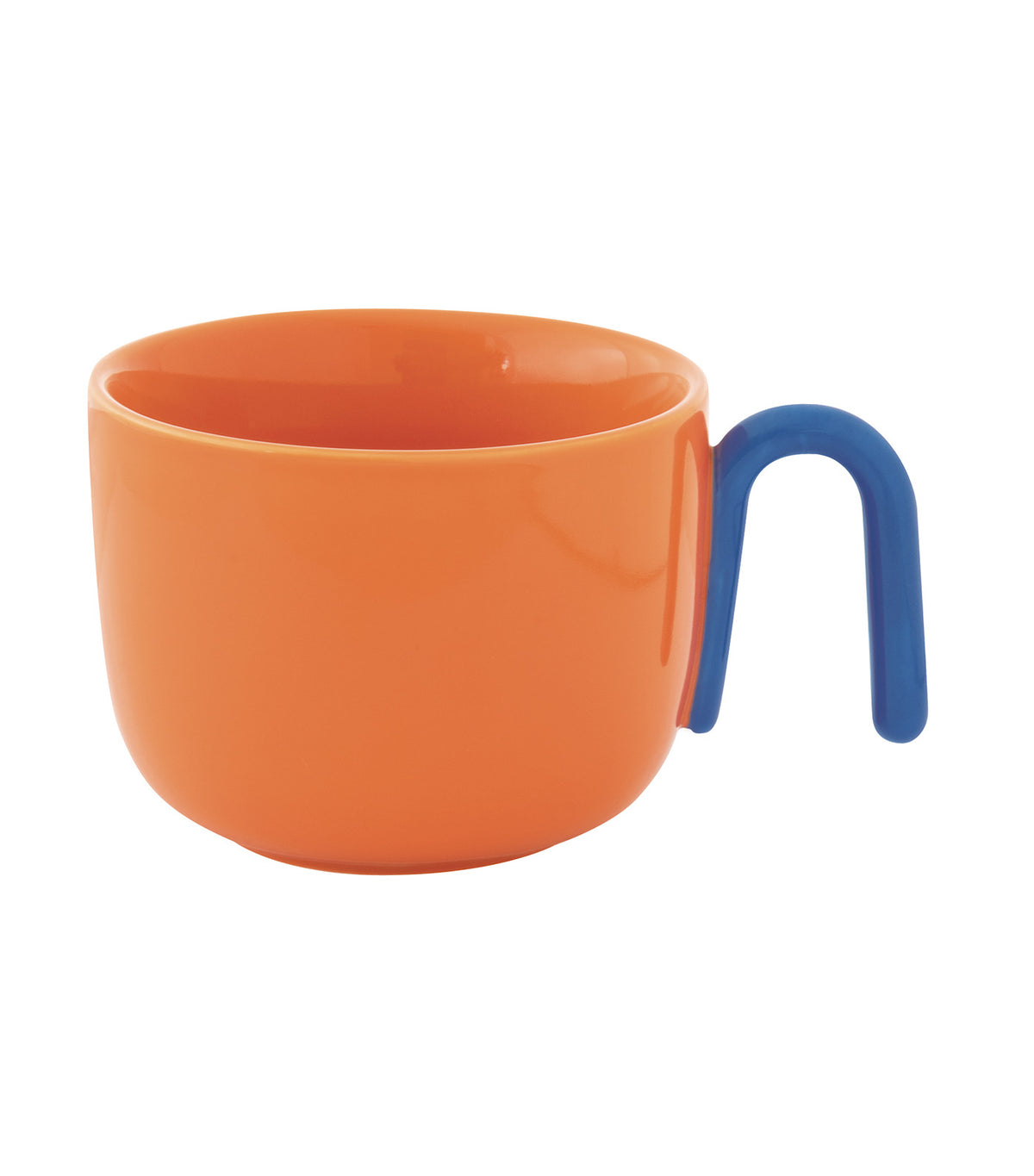Creative Colored Porcelain Breakfast Cup Orange