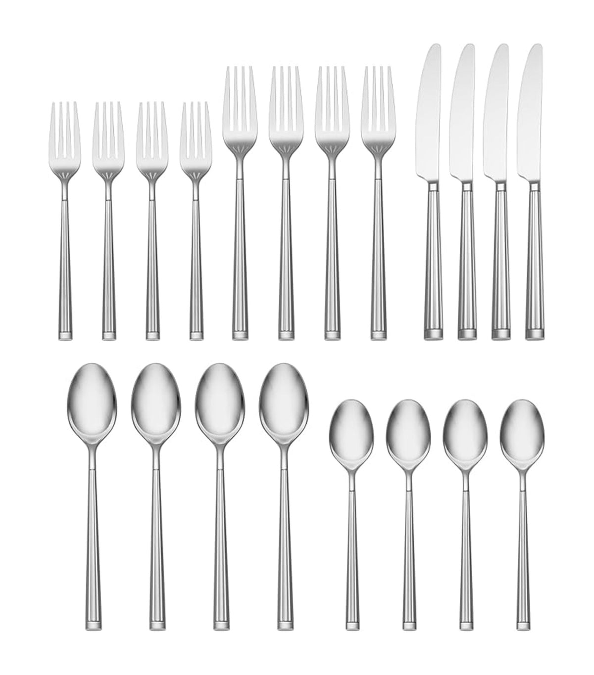 Robyn 20-Piece Stainless Steel Flatware Set