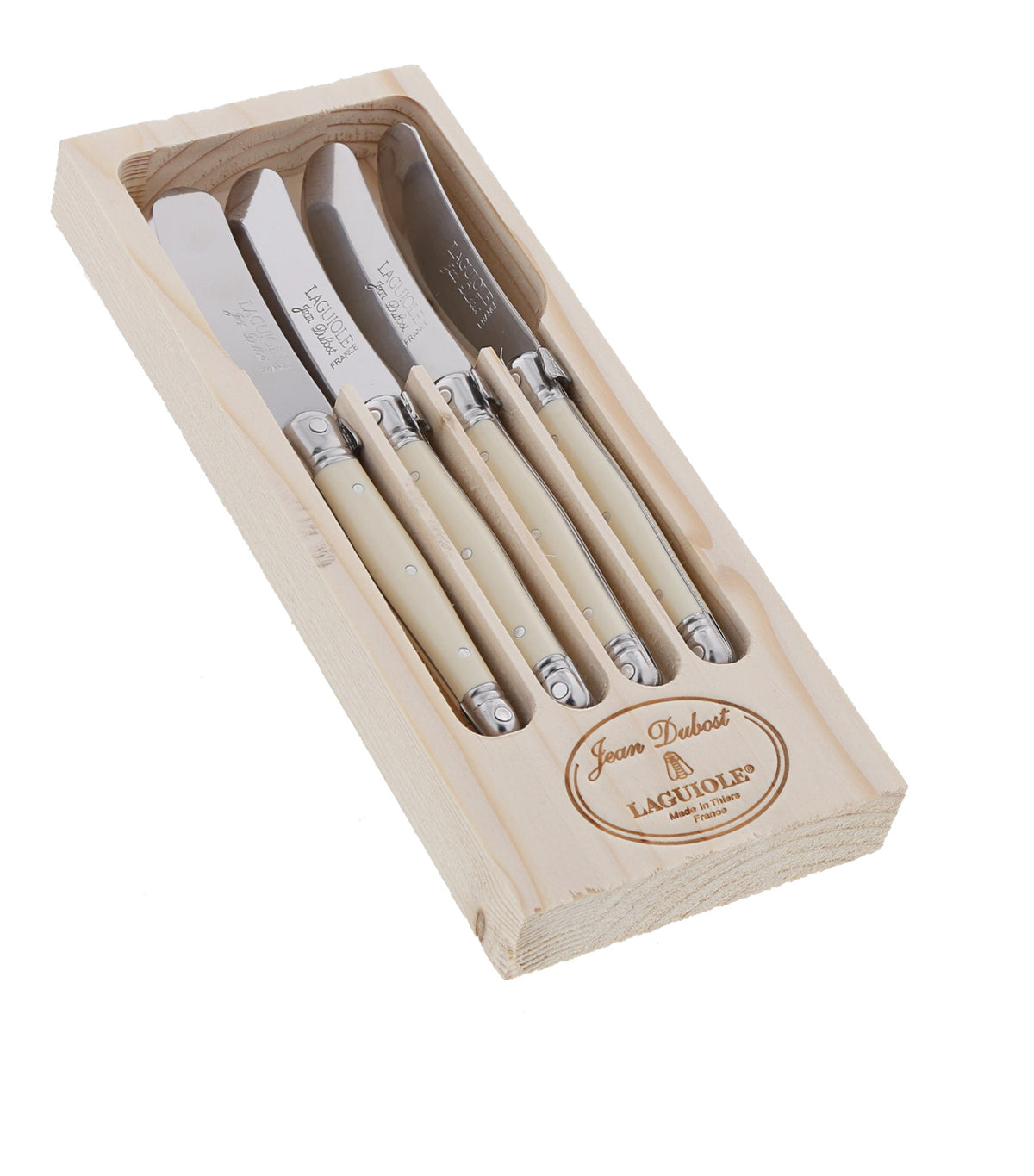 4 pcs Cheese Spreader Set Ivory