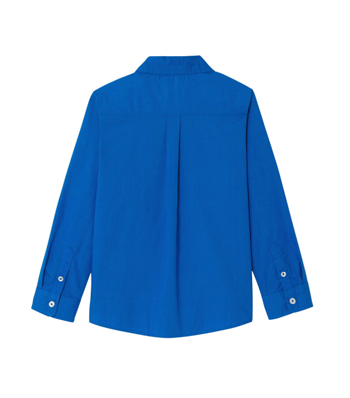 Contrebasse Longsleeve Polo Bleu Roi