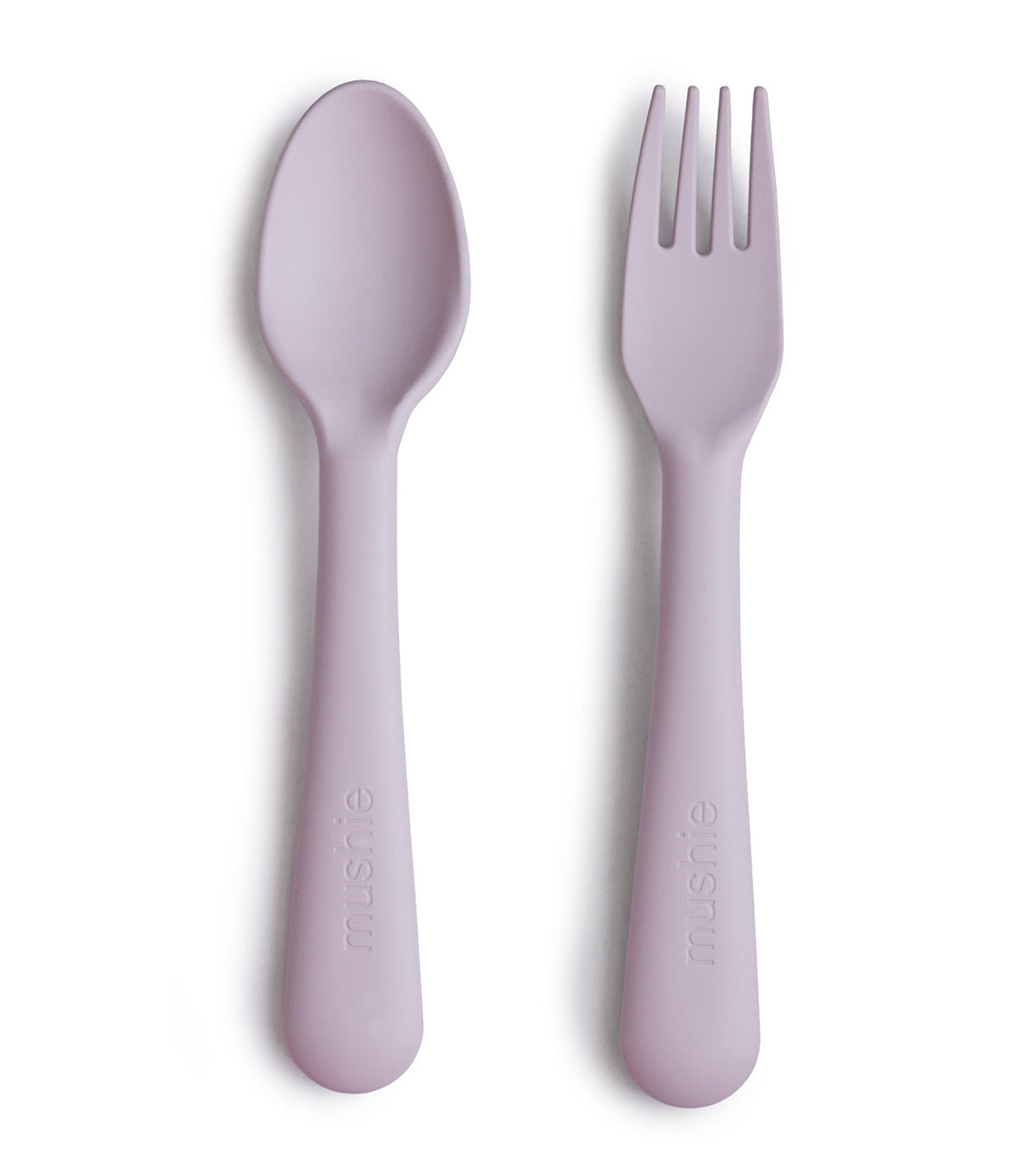 Fork and Spoon Set Soft Lilac