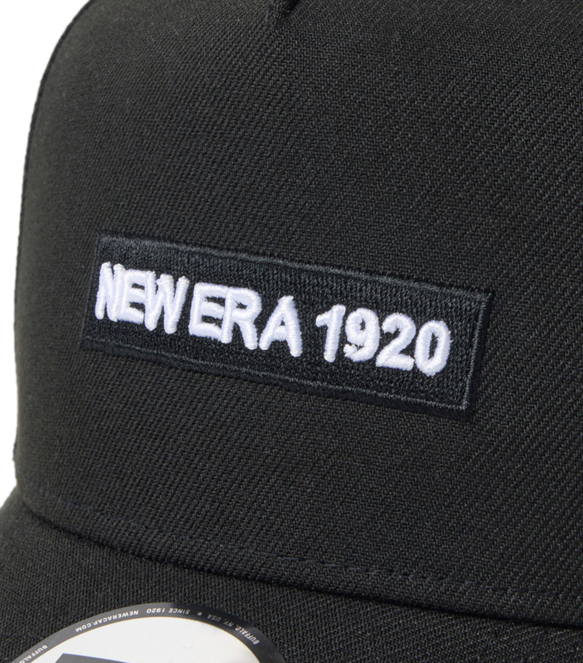 1920 Metal Flag 9FORTY A-Frame Snapback Cap White on Black