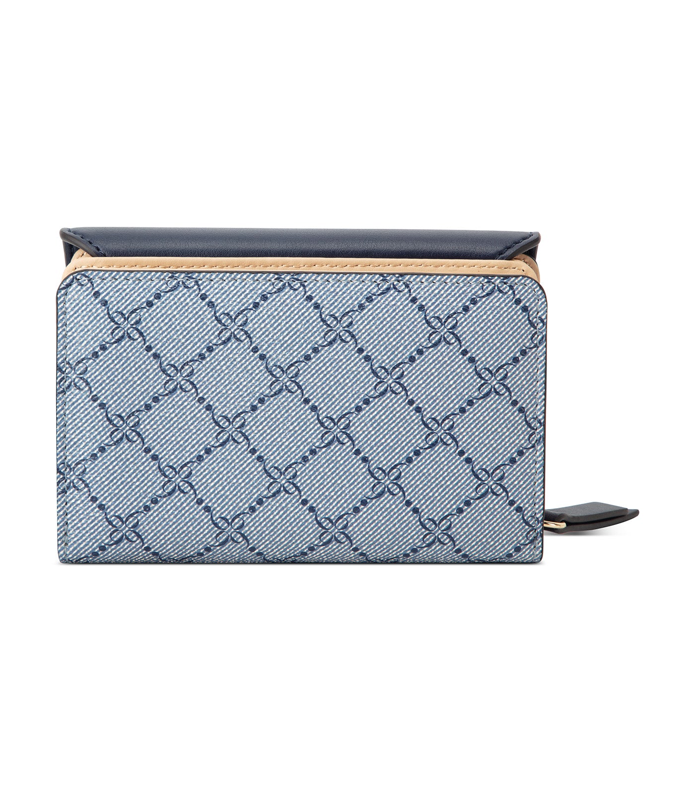 Caireann SLG French Wallet Chambray Logo/Navy
