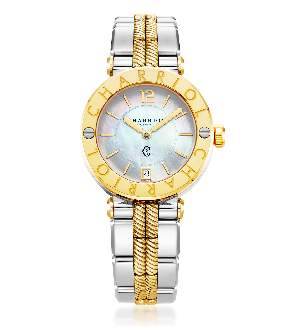 Navigator Cruise Watch 36mm Stainless Steel and Yellow Gold