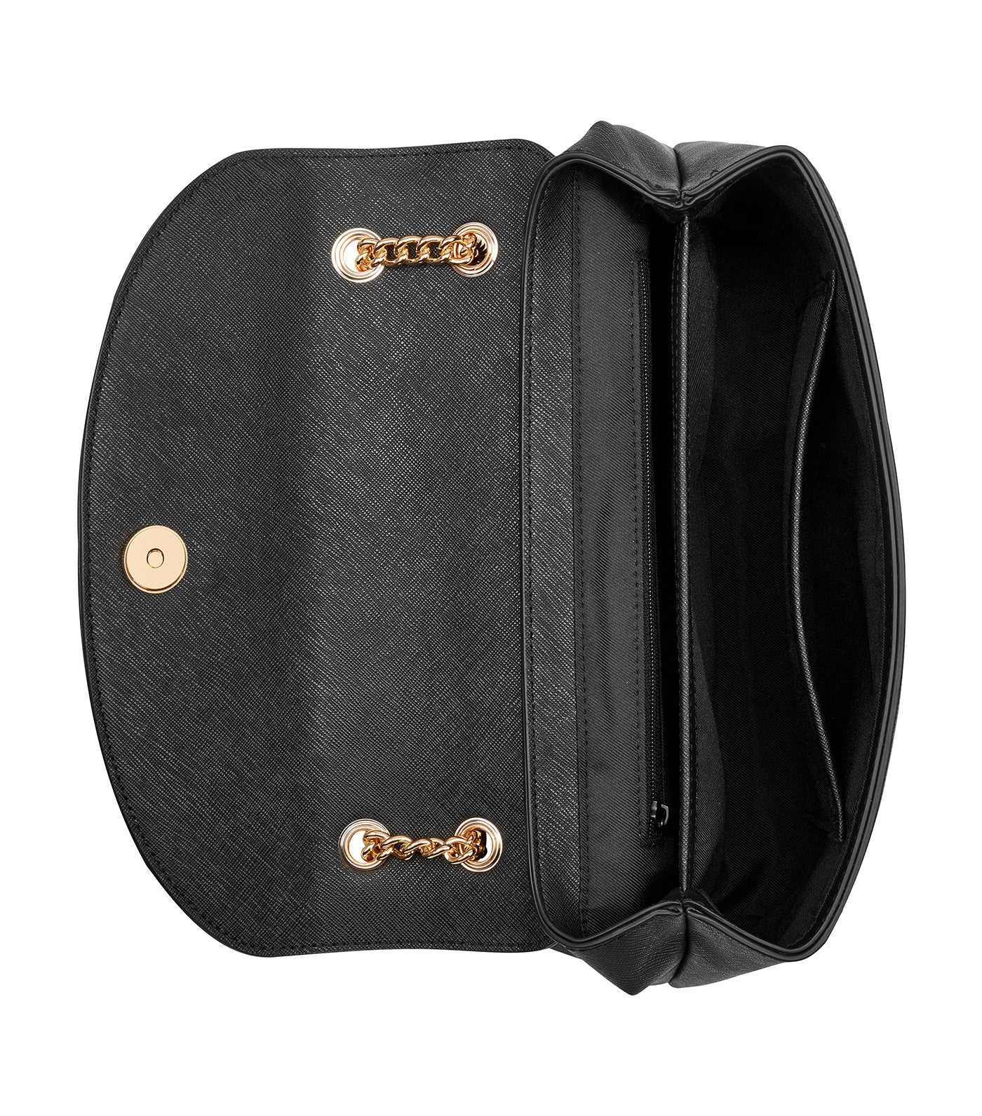 Darika Convertible Crossbody Flap Black