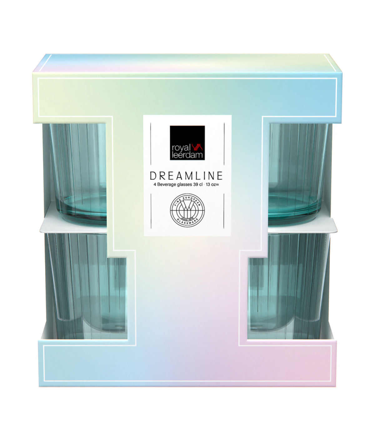 Dreamline Beverage Glass 39cl Set of 4 Green