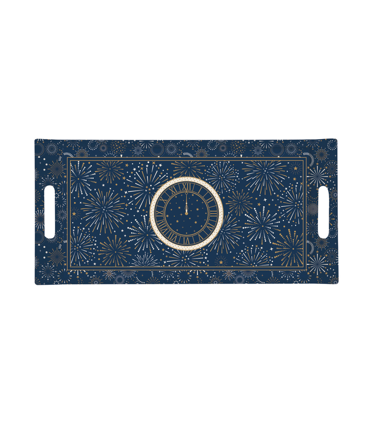 Midnight Sandwich Tray with Handles