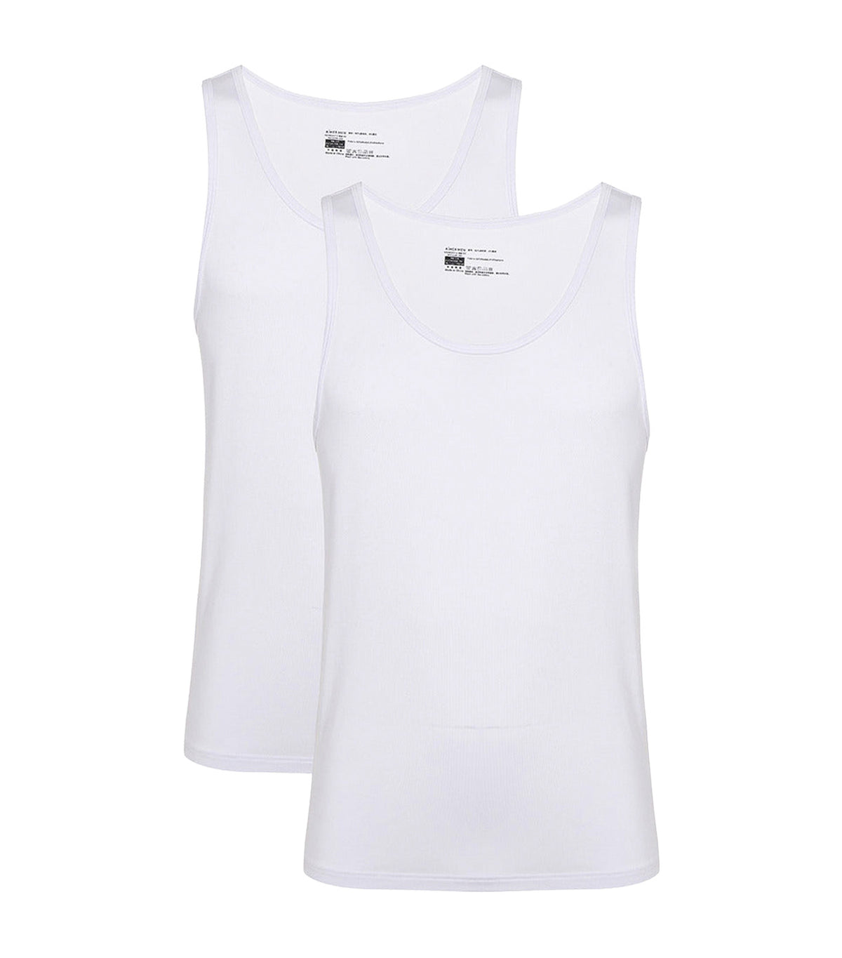 2-Pack Modal Soft Top White/White