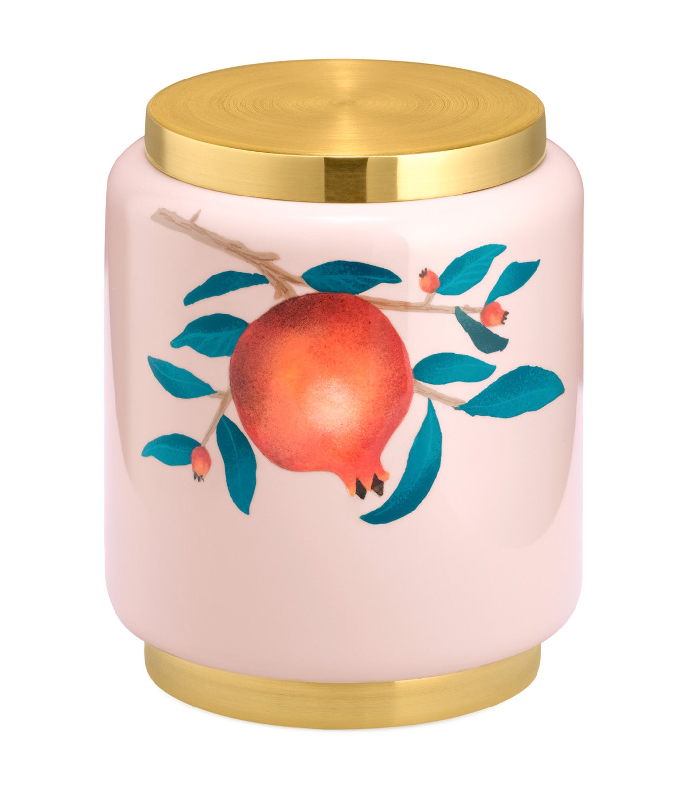 Garnet Round Tea Box Pink