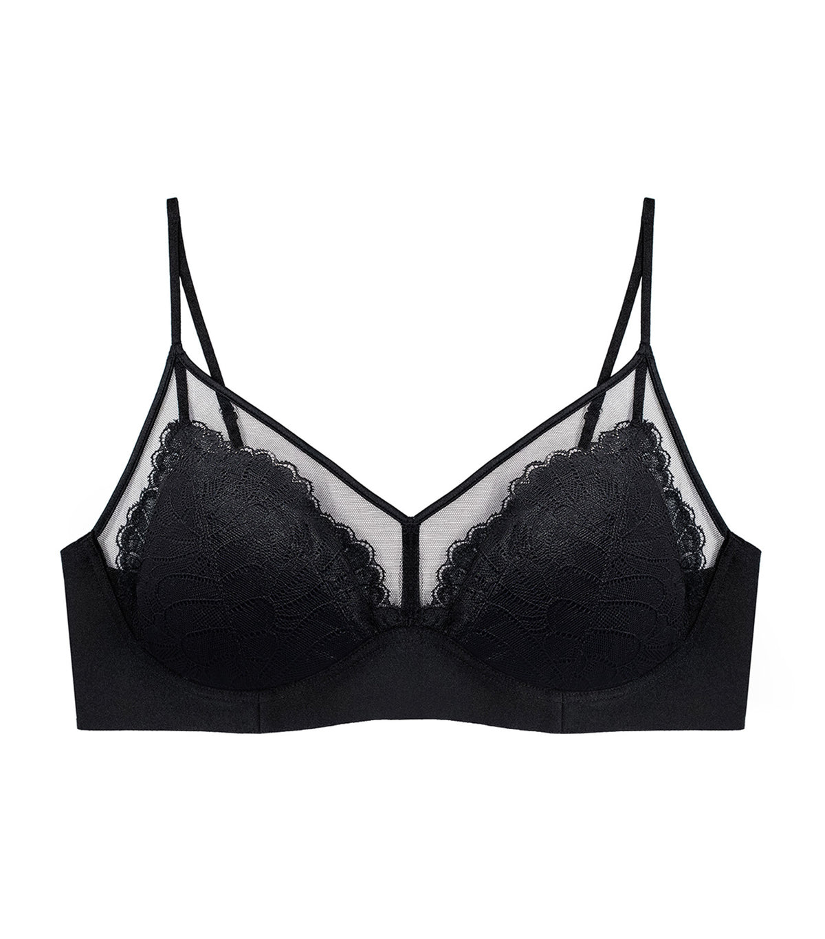 Love in Lace Bralette Black