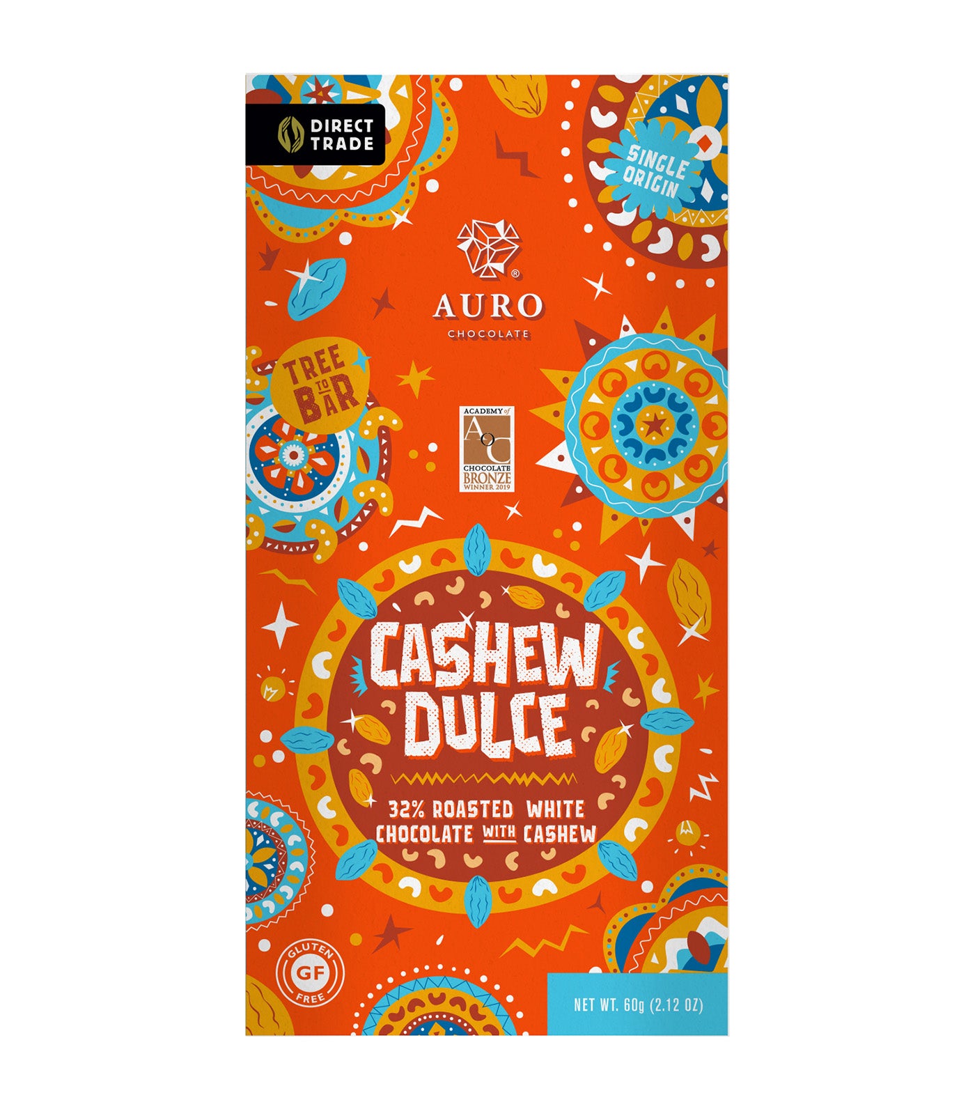 Cashew Dulce with
  32% Roasted White Chocolate