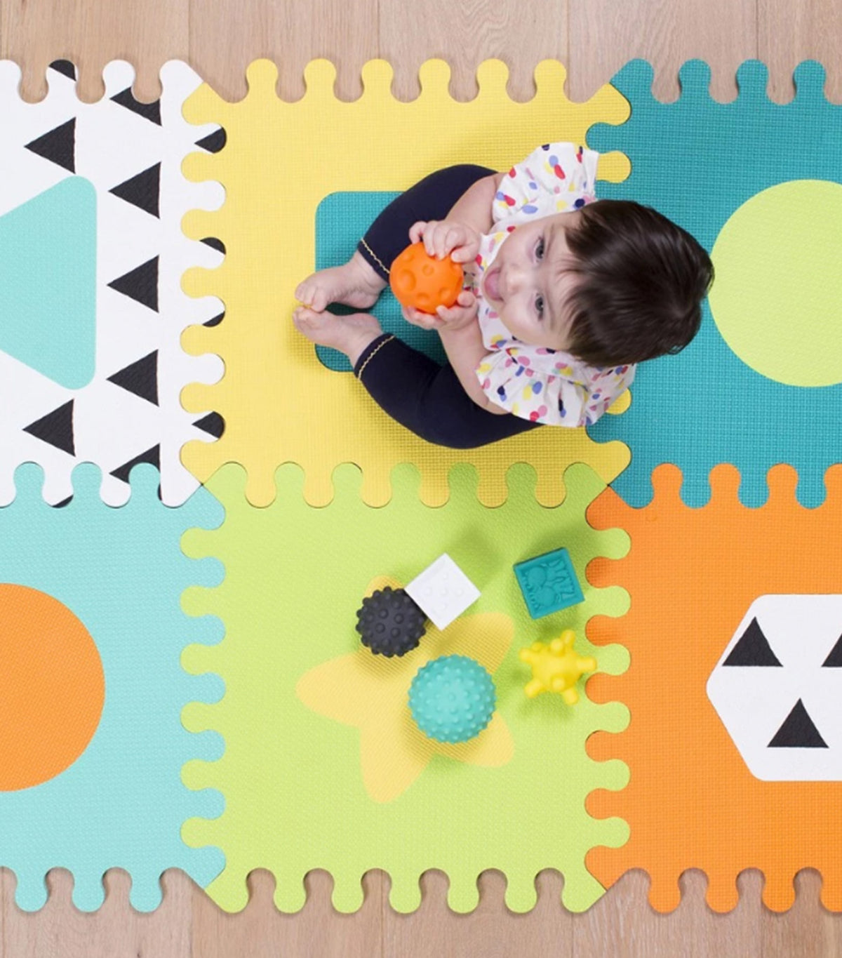 Soft Foam Puzzle Mat Multicolor