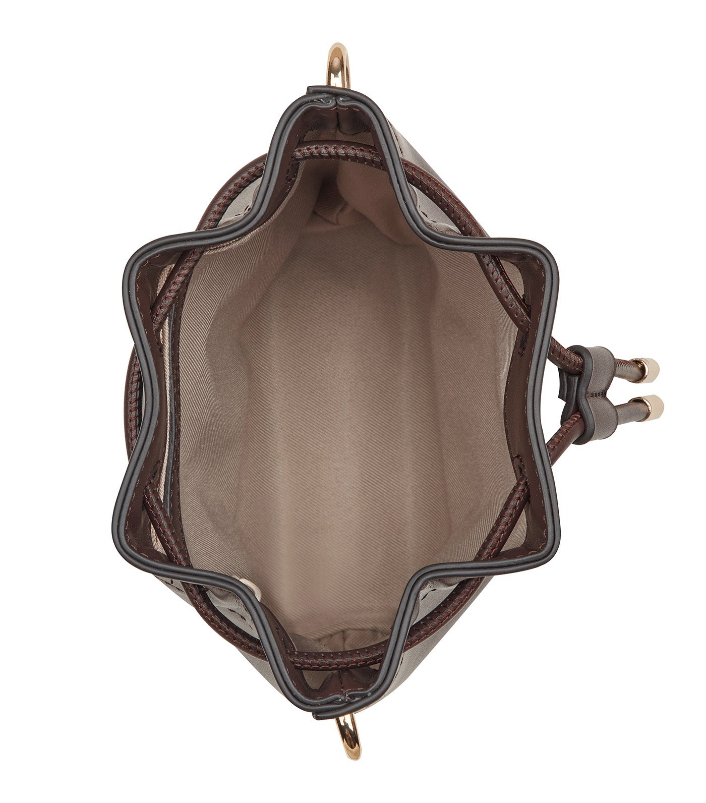 Cirilla Mini Drawstring Crossbody Raisin