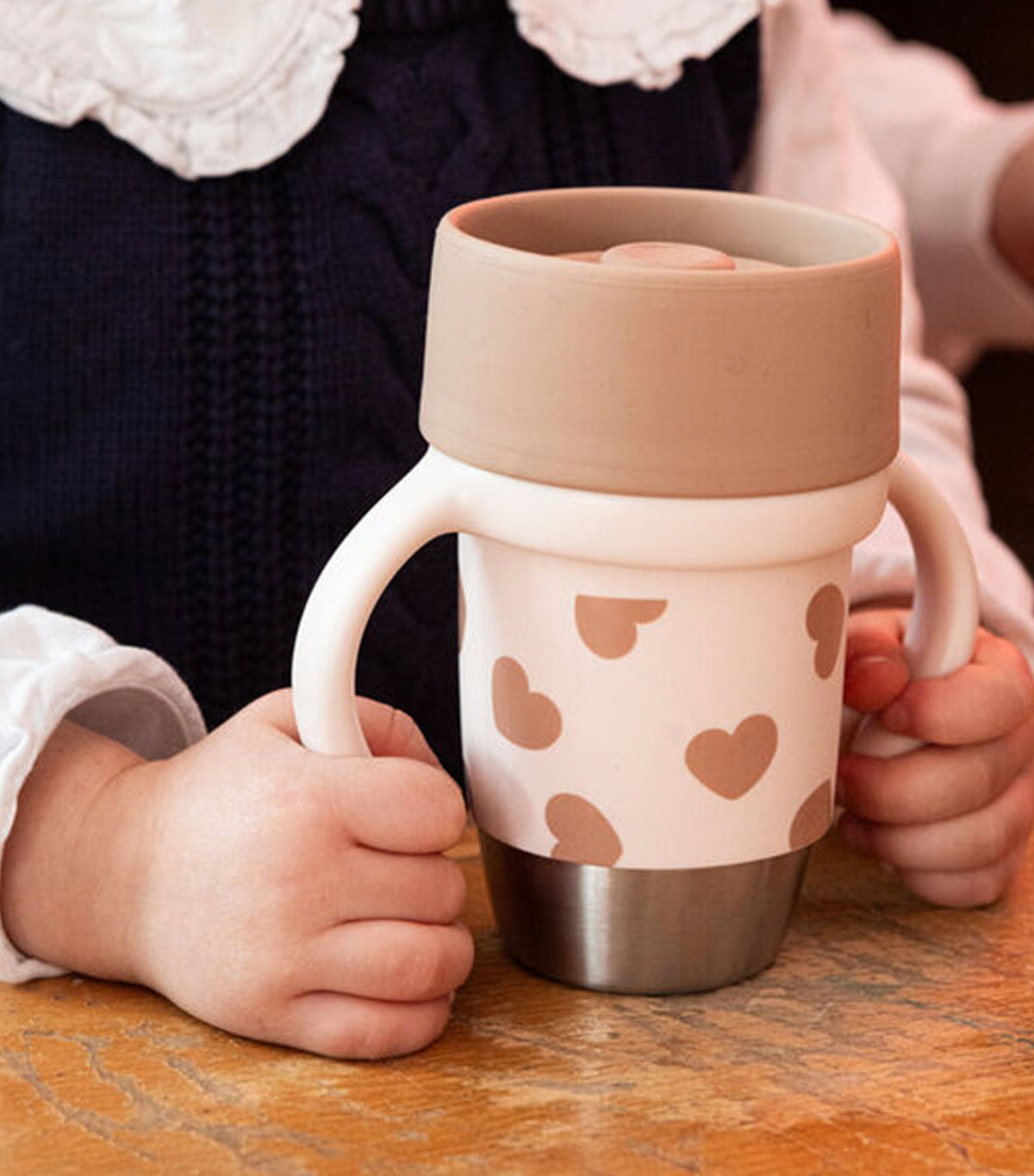 Stainless 360 Click & Drink Cup Big Love