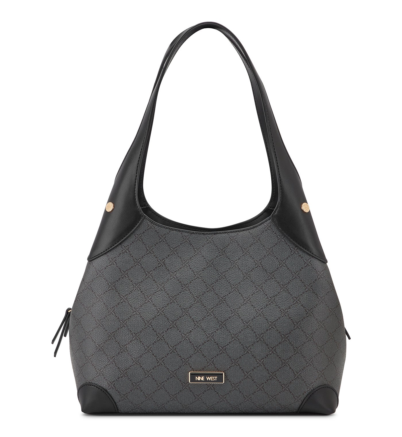 Eamon 3 Comp Shoulder Bag Onyx Lgo
